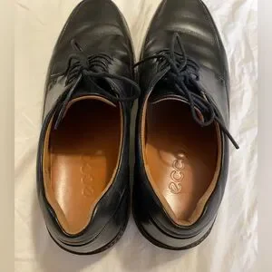Ecco | Shoes | Nwt Ecco Holton Lace Up Classic Black Leather  display picture 3